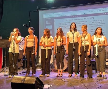 קונצרט תלמידי הסדנא לשיר ביידיש, ביה"ס תיכון בן צבי